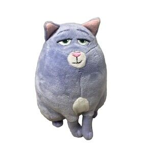 Ty Secret Life of Pets Chloe Cat Plush 6  Inch Purple 2016 Stuffed Animal